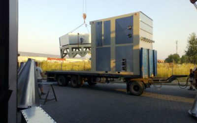 Gabona tisztítógép telepítés