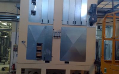 Gabona tisztítógép telepítés