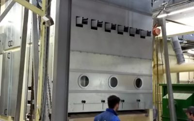 Gabona tisztítógép telepítés